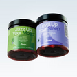 Two supplement containers labeled 'Jazz Up Your Mood' and 'Level Up Your Sleep'